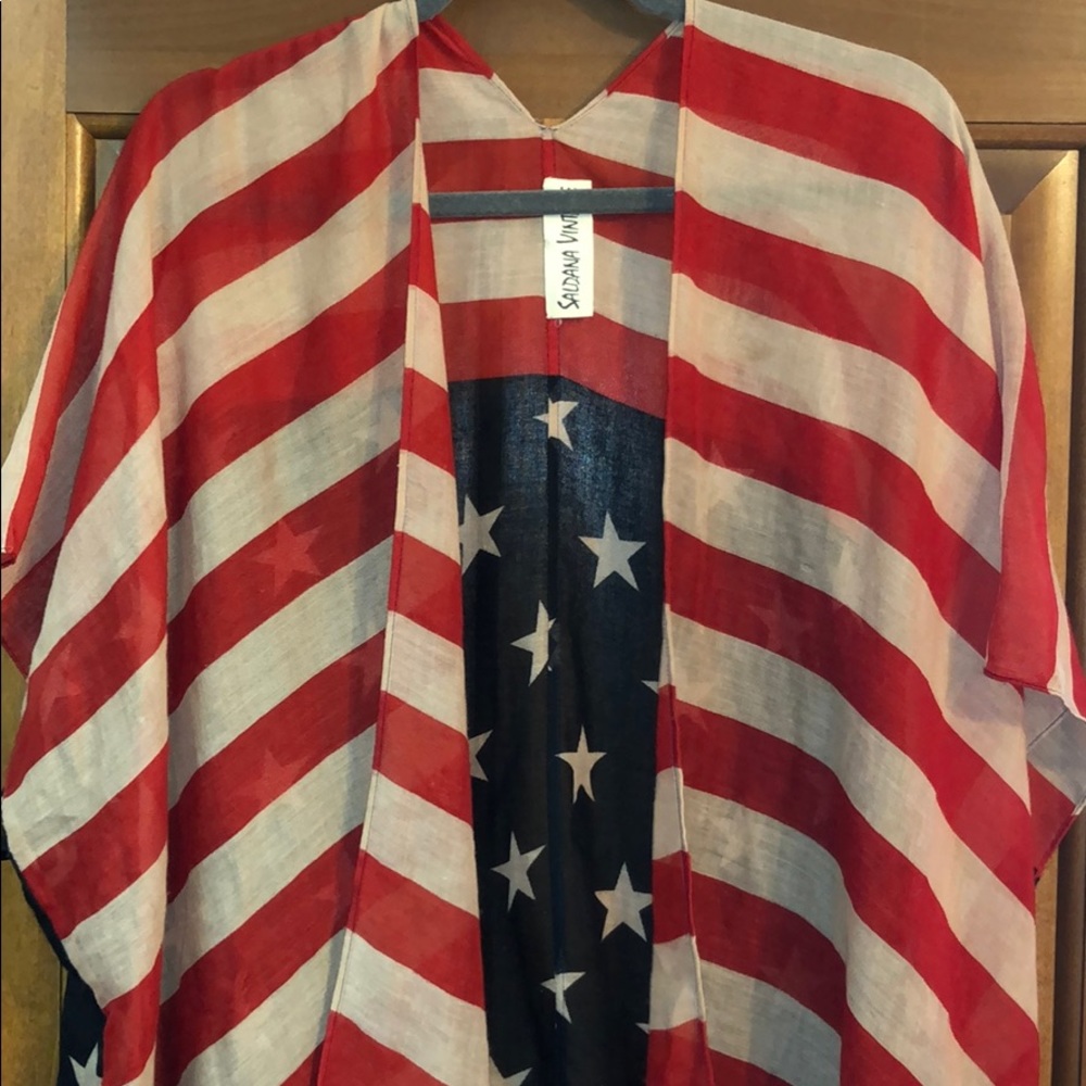 COPY - american flag kimono